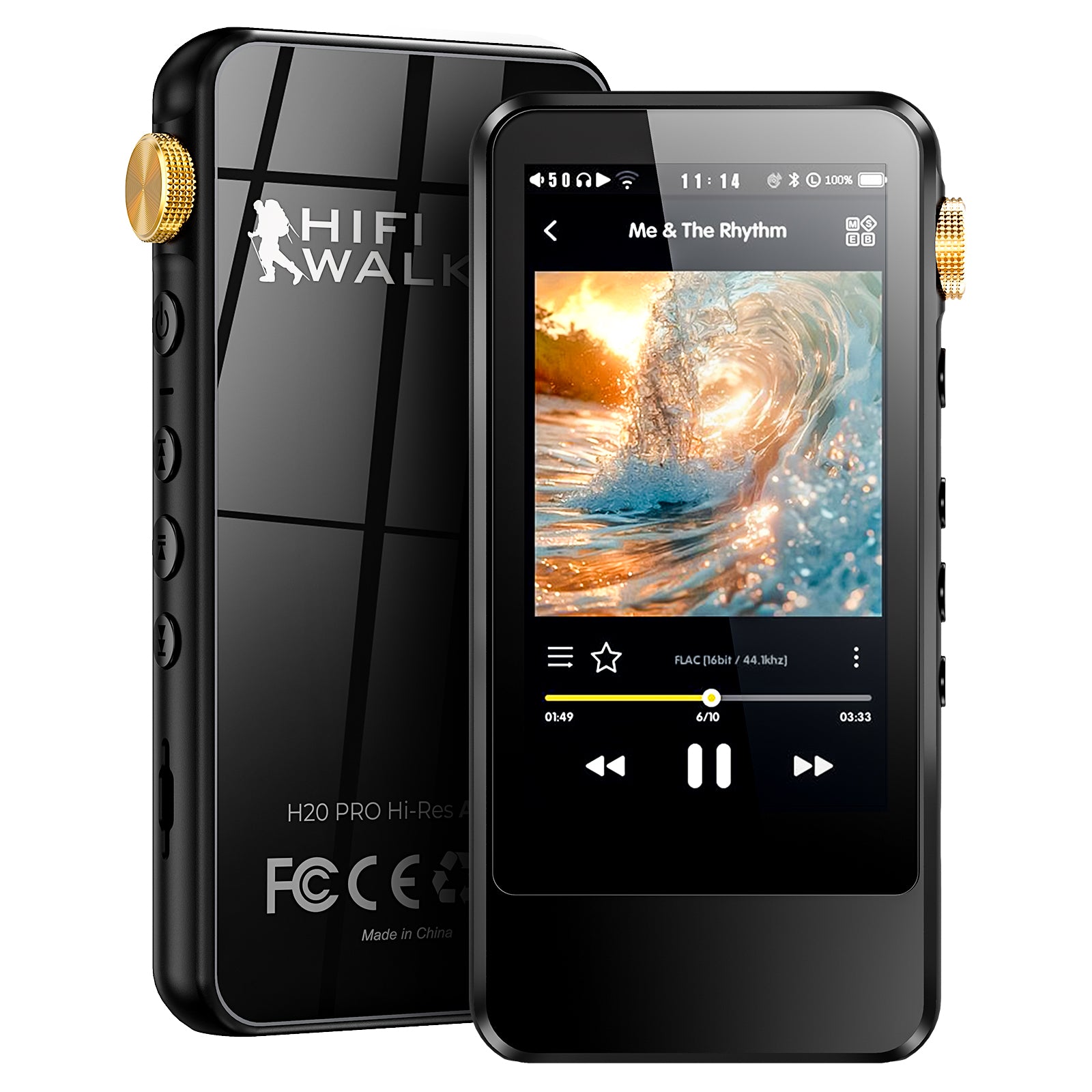 HIFI WALKER H20 Pro - 듀얼 ES9219C DAC 품은 포터블 하이파이 플레이어