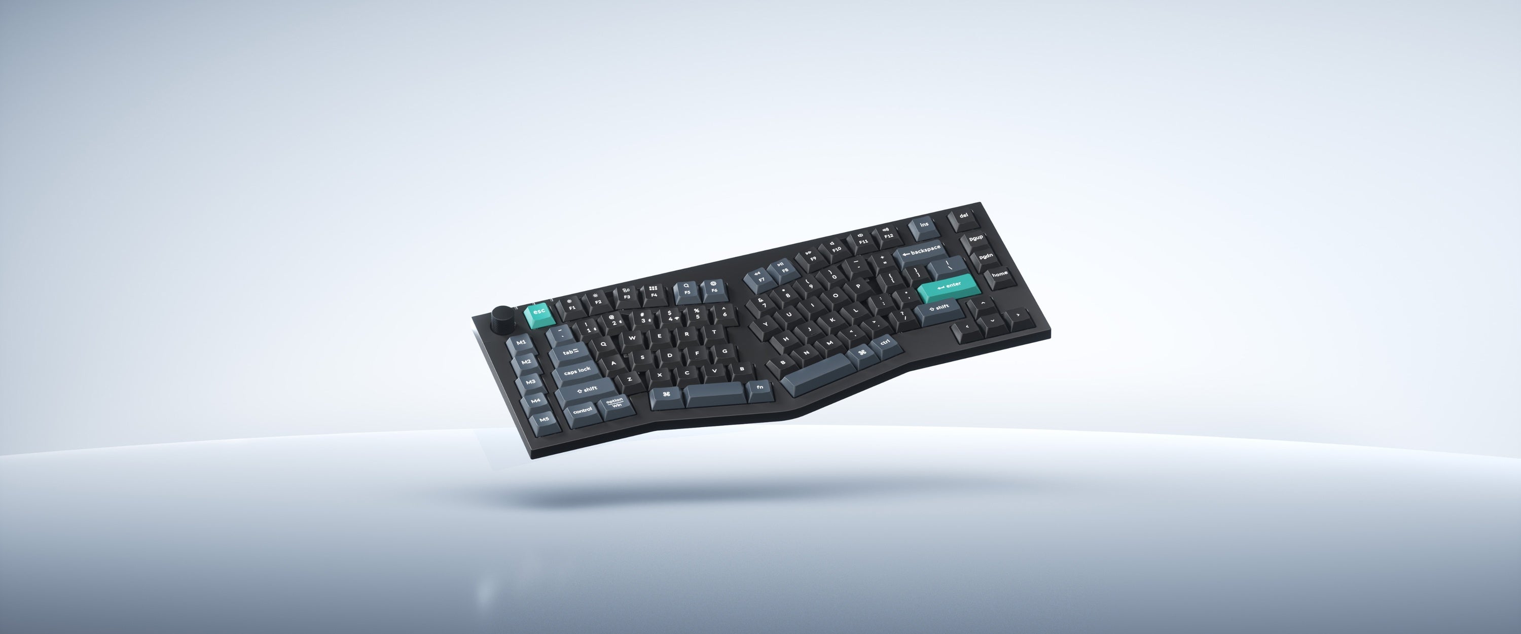 Keychron B40 무선 키보드 - 앨리스 레이아웃으로 손목까지 챙긴 사무용 키보드