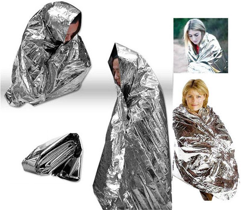 메이데이 비상 담요 펼친 모습