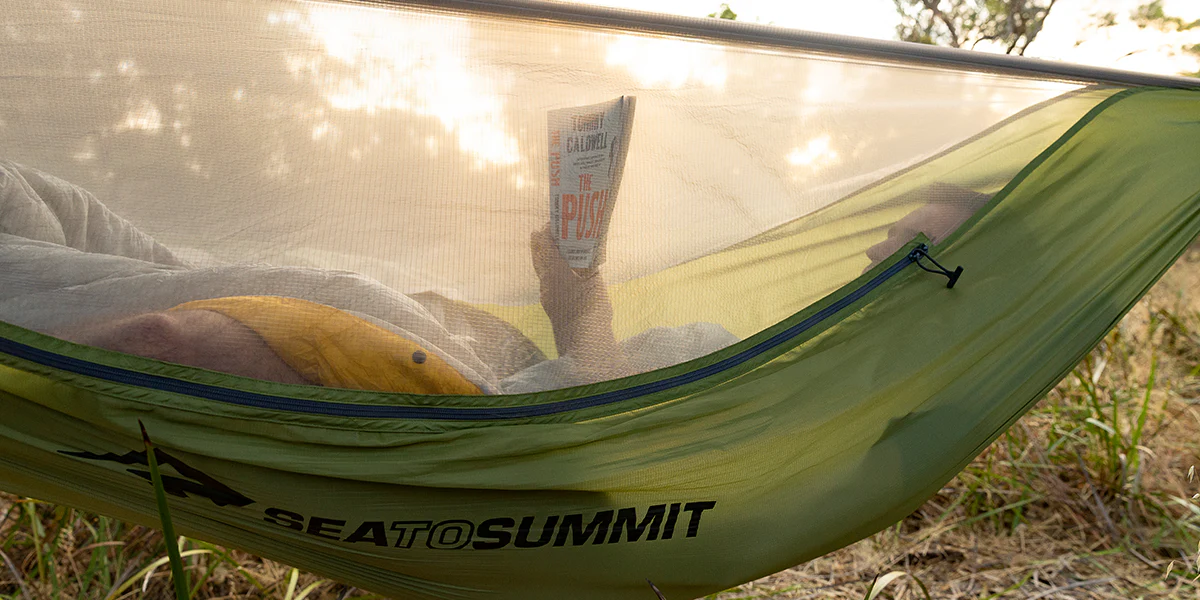 씨투써밋 정글 해먹 버그 네트 내장 전체 모습