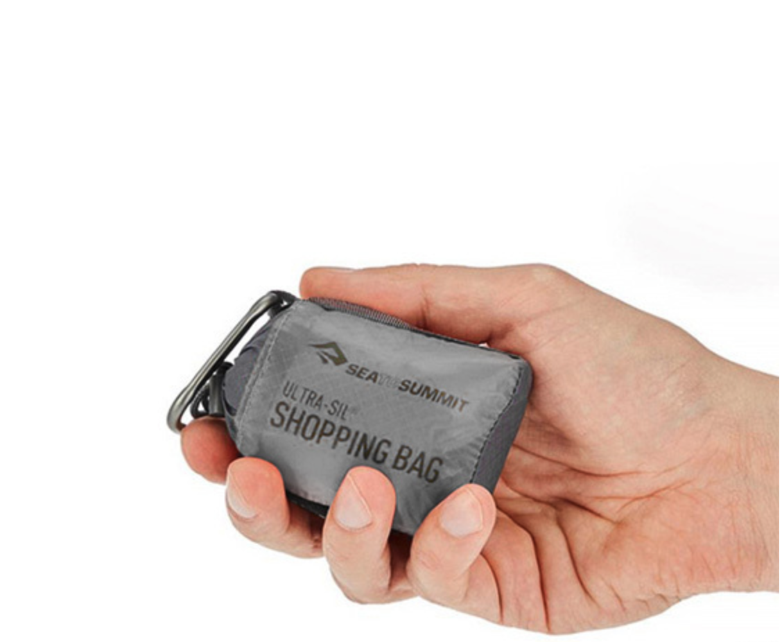 씨투써밋 장바구니 계란 크기로 접은 모습