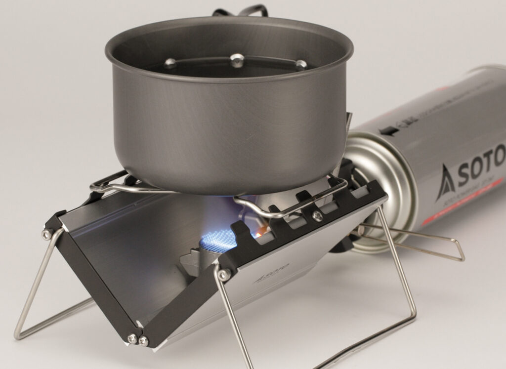 소토 G-Stove 화력 테스트 블루 플레임